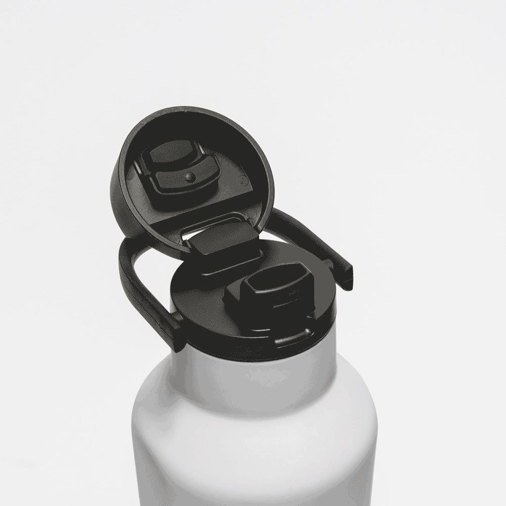 Sand Surf Co. Yin Yang 20 oz Series A Corkcicle Sport Canteen