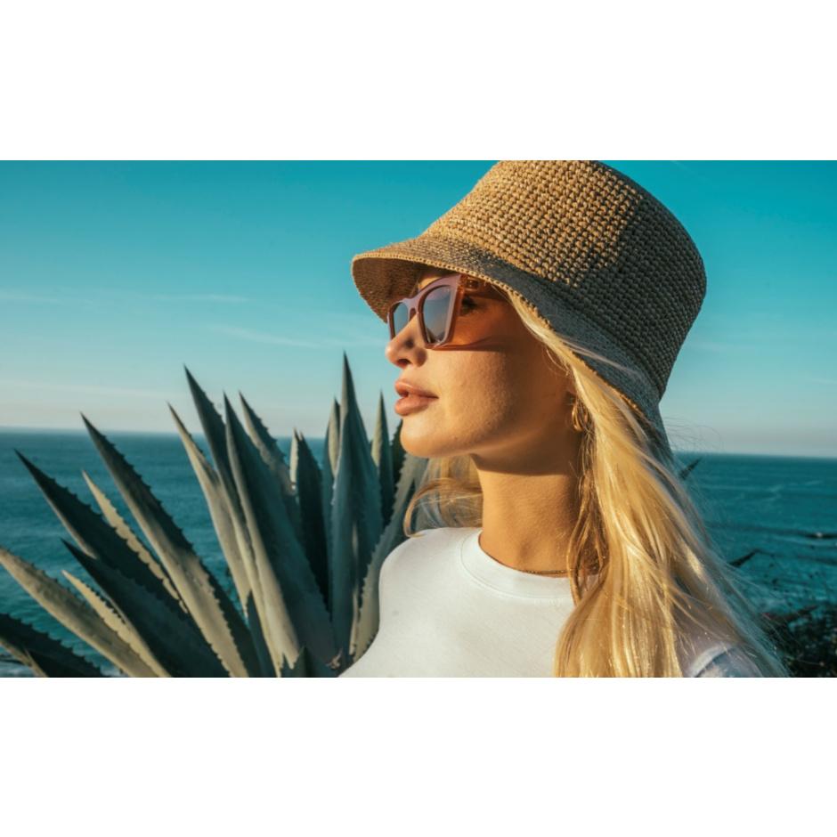I-SEA Rosey Polarized Sunglasses - Coffee