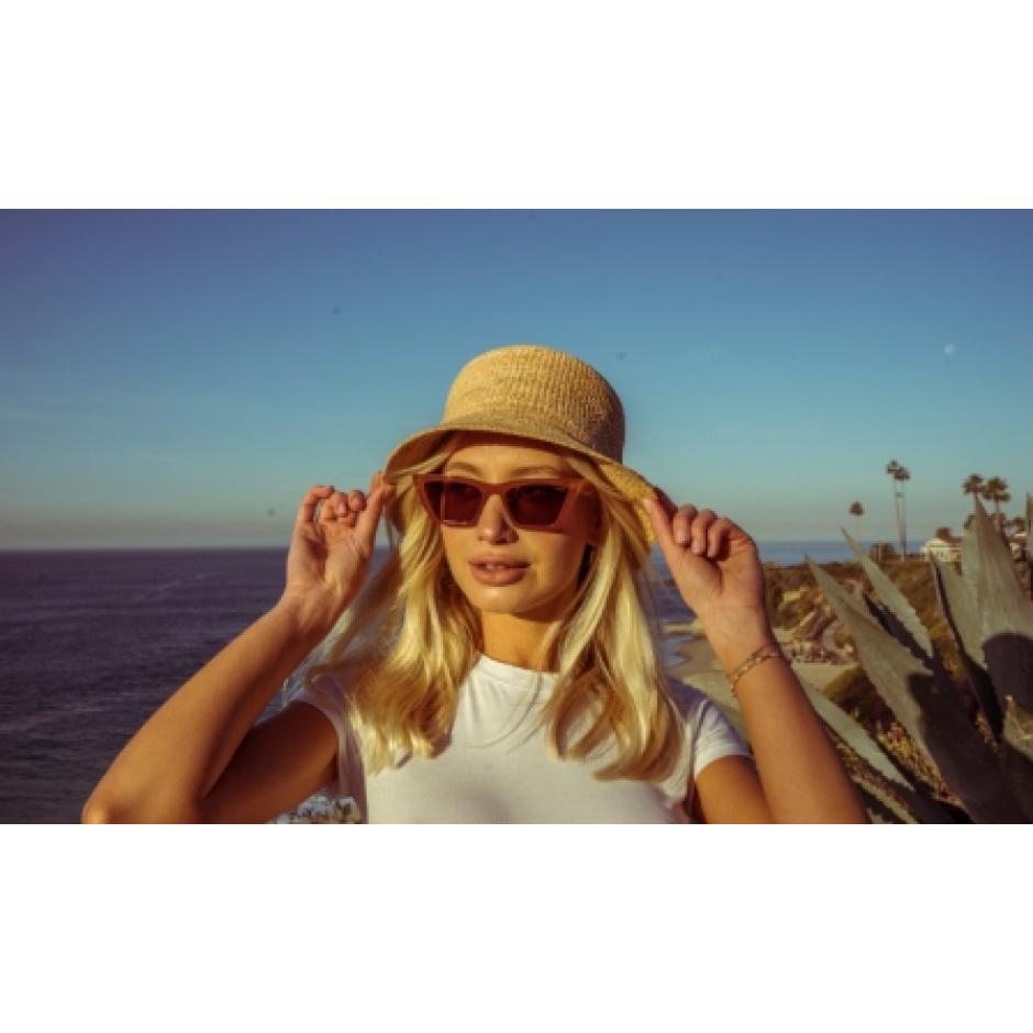 I-SEA Rosey Polarized Sunglasses - Coffee