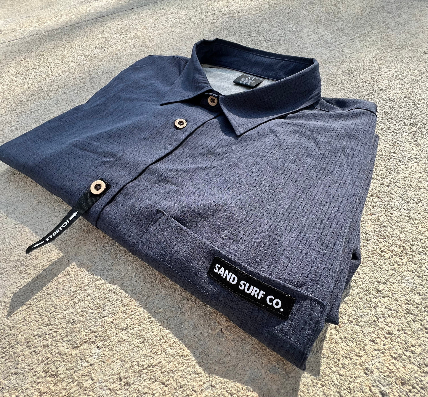 Sand Surf Co. Horizon Buttonup - Navy