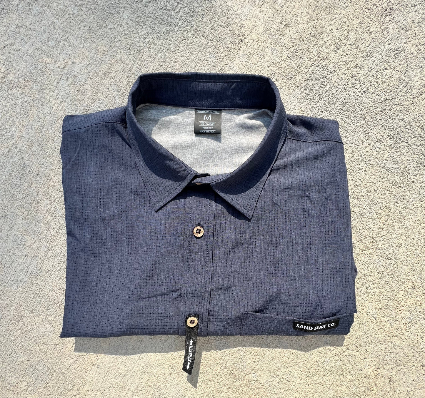 Sand Surf Co. Horizon Buttonup - Navy