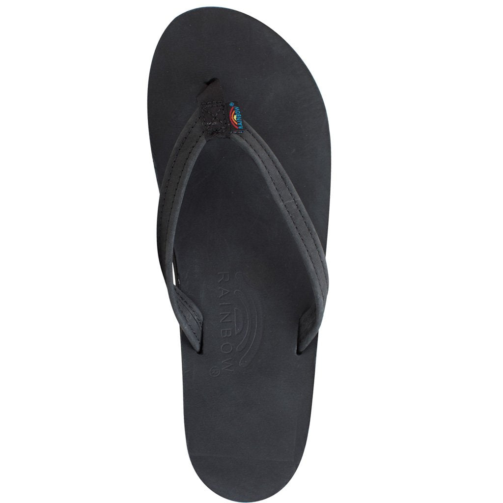 Rainbow Sandals Single Layer Premier Leather with Arch Support and a Narrow Strap (Womens)