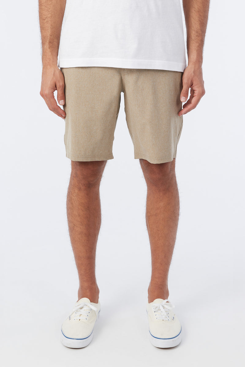 O'Neill Reserve Heather 19" Hybrid Shorts - Khaki