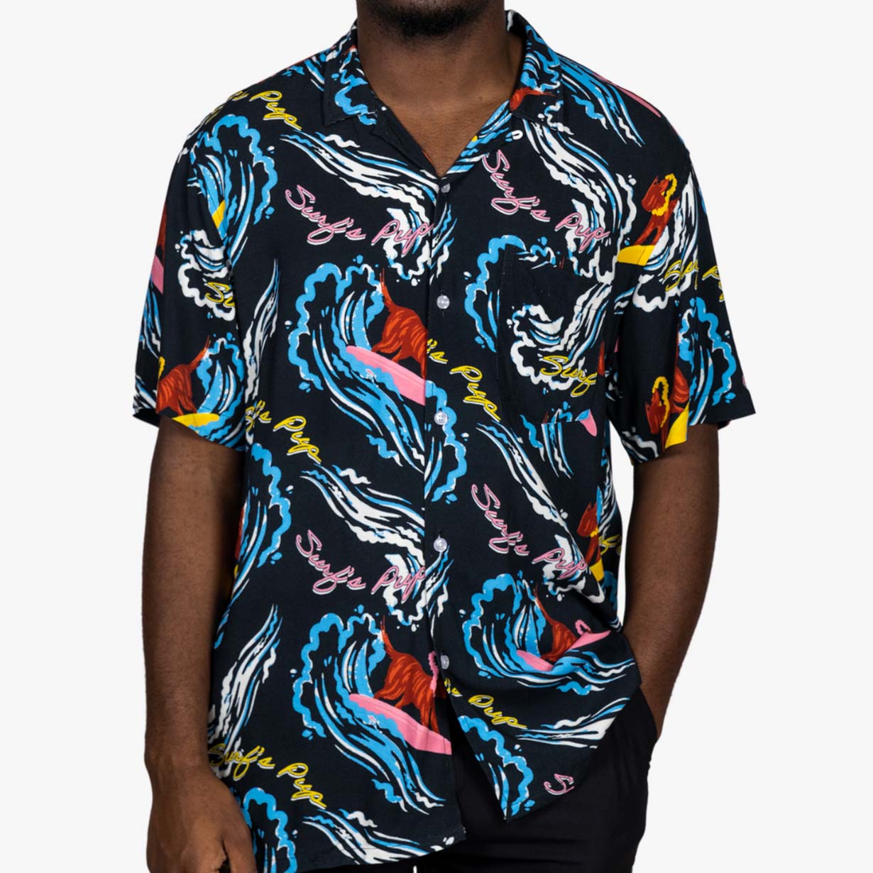 Duvin Surf's Pup Buttonup Shirt