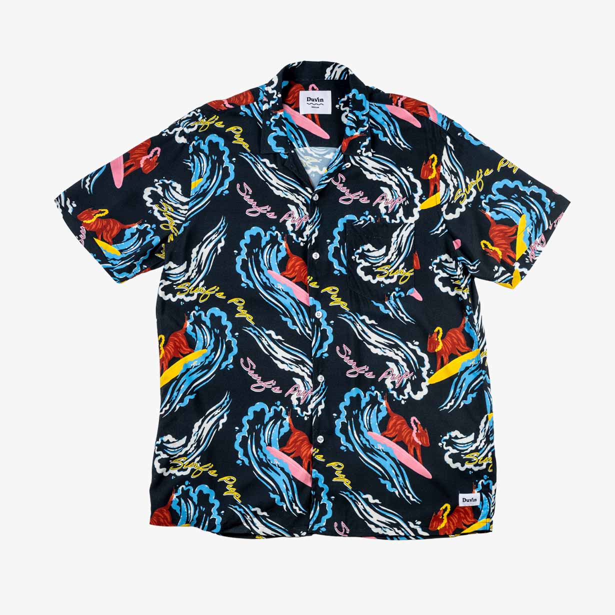 Duvin Surf's Pup Buttonup Shirt