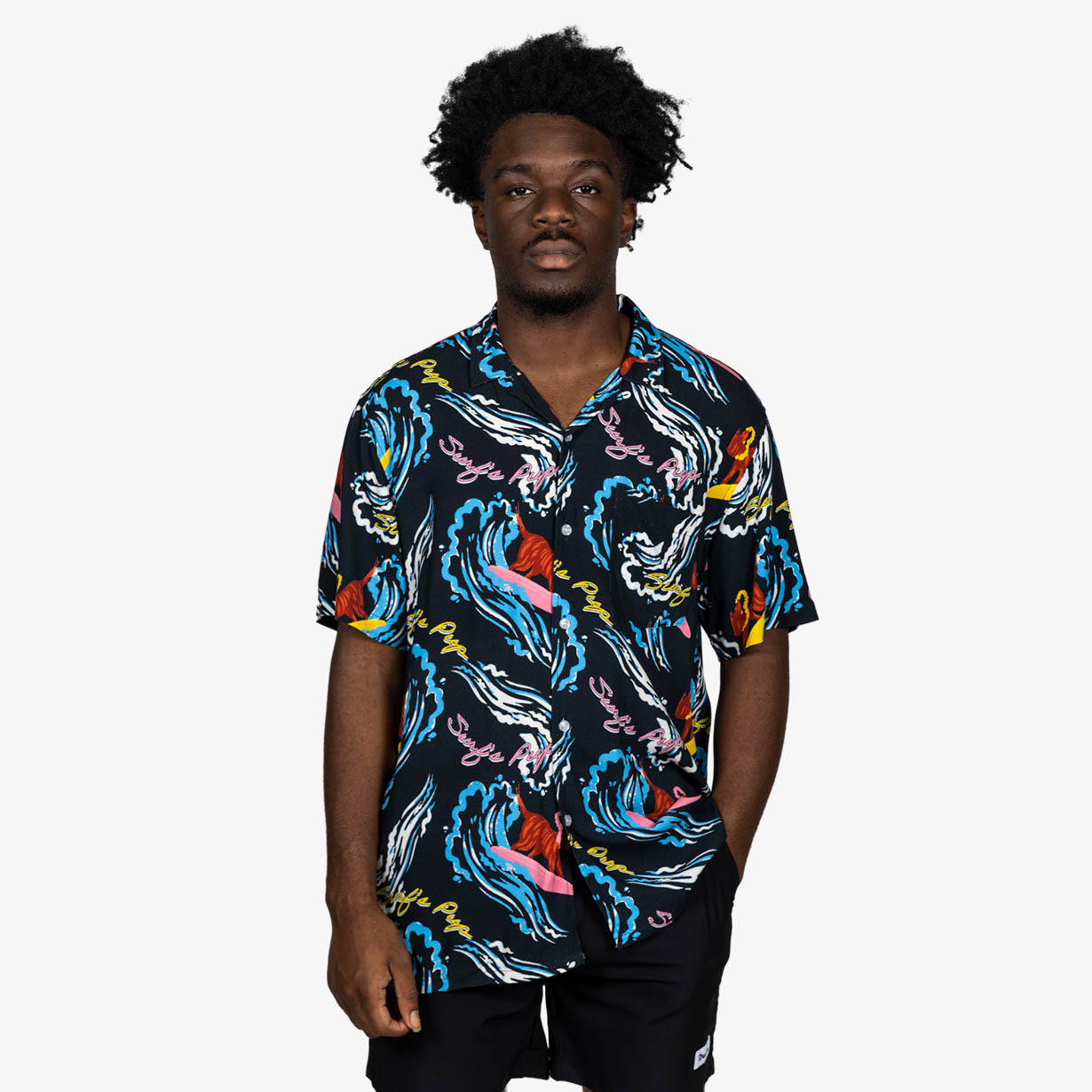 Duvin Surf's Pup Buttonup Shirt