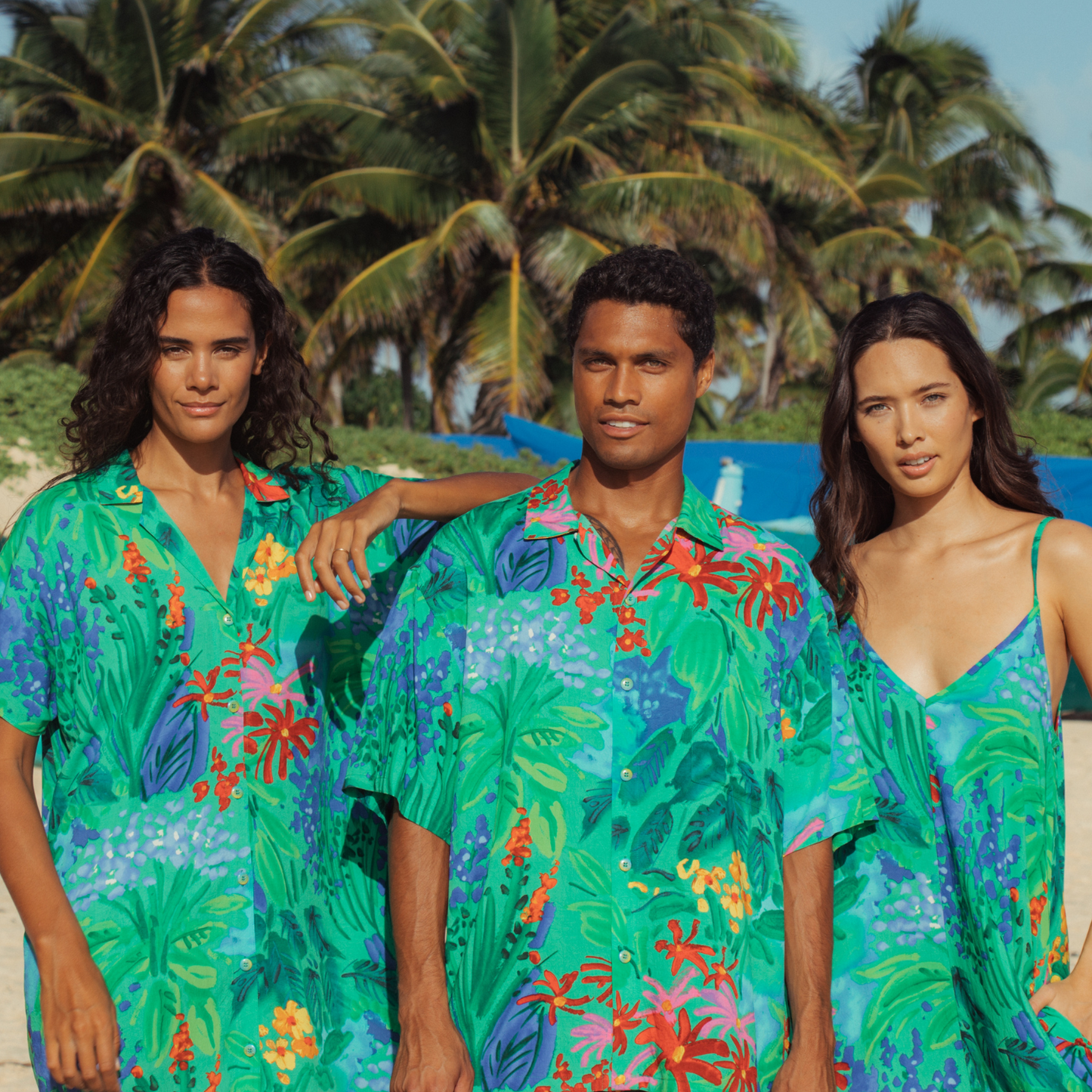 Jams World Men's Retro Shirt - Sea Flower