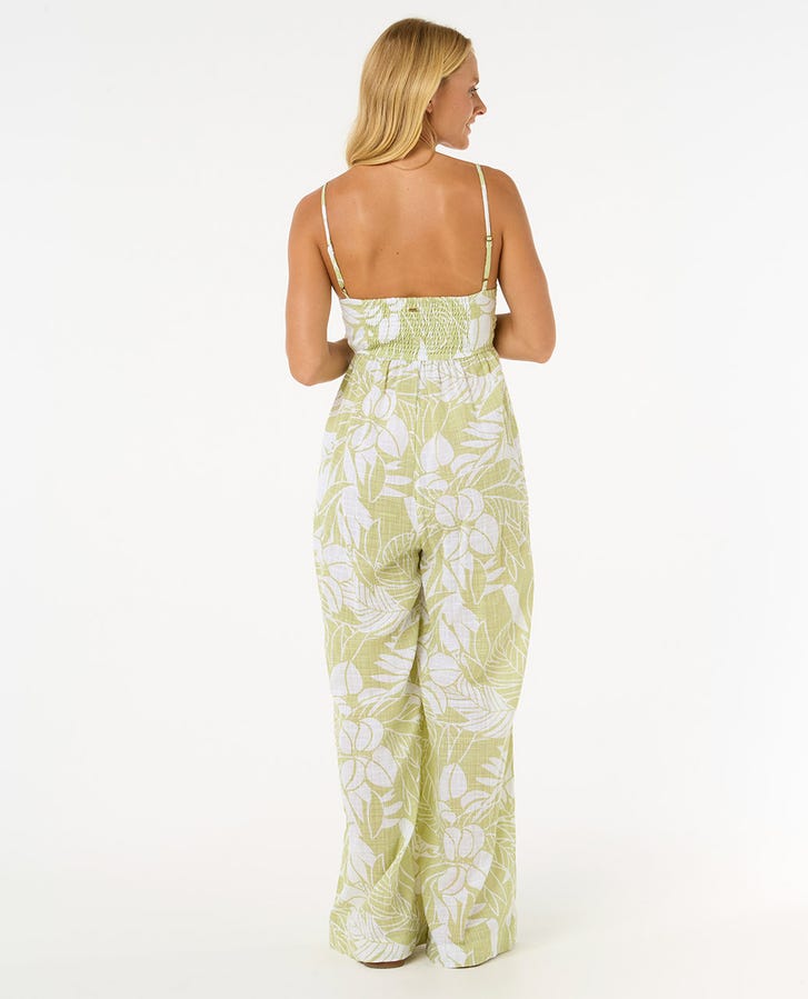 Rip Curl Cala Vadella Jumpsuit - Sage