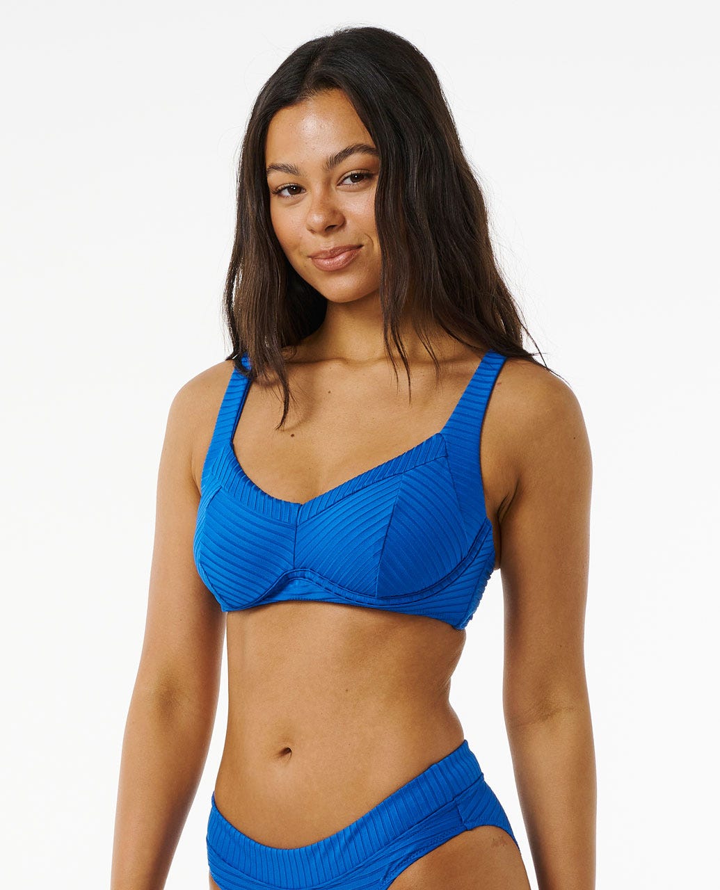 Rip Curl Premium Surf E Cup Bikini Top - Blue