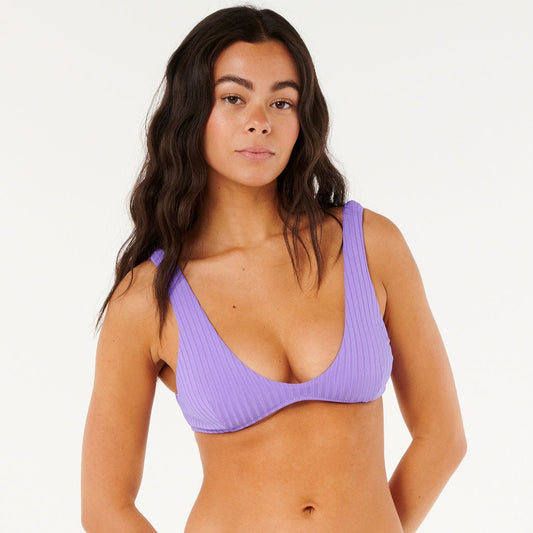 Rip Curl Premium Surf Bralette - Purple