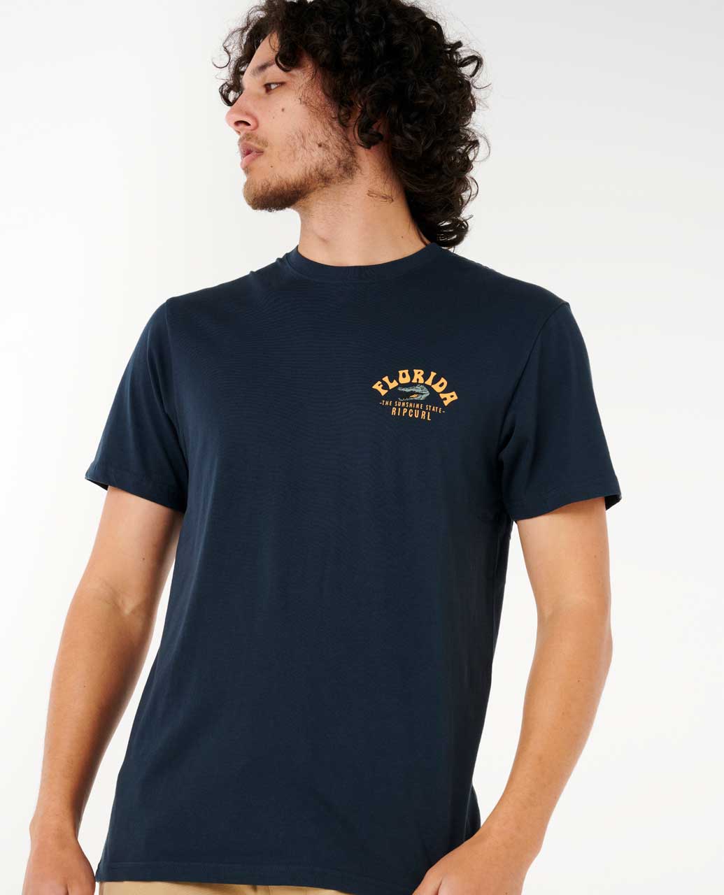 Rip Curl Destination Animals Tee - Dark Navy Florida