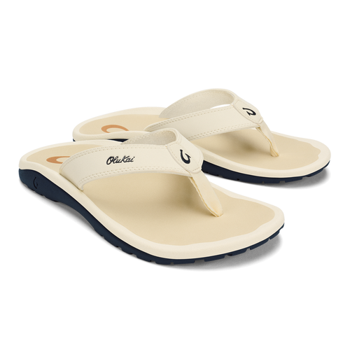 Olukai 'Ohana Men's Beach Sandals - White Sand & Deepest Depths