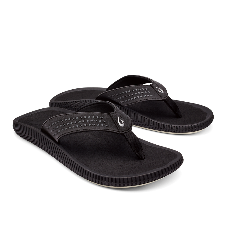 Olukai Ulele Men's Beach Sandal - Black