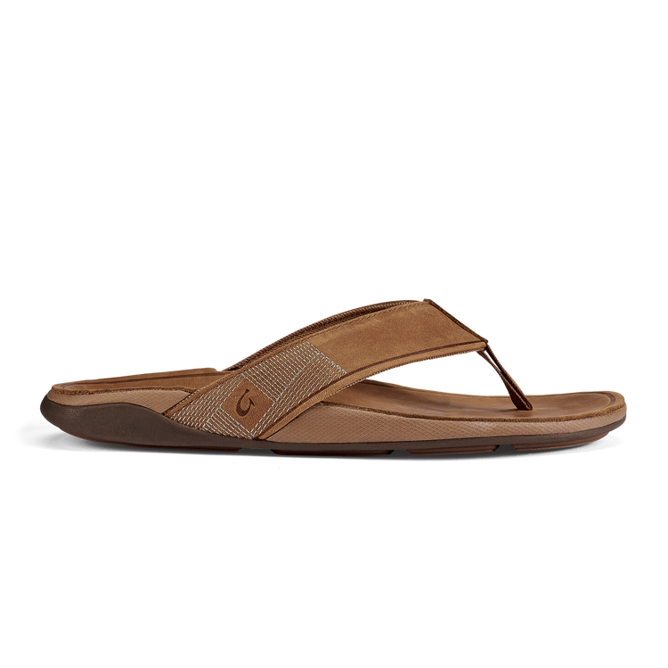 Olukai Tuahine Mens Waterproof Sandals - Toffee