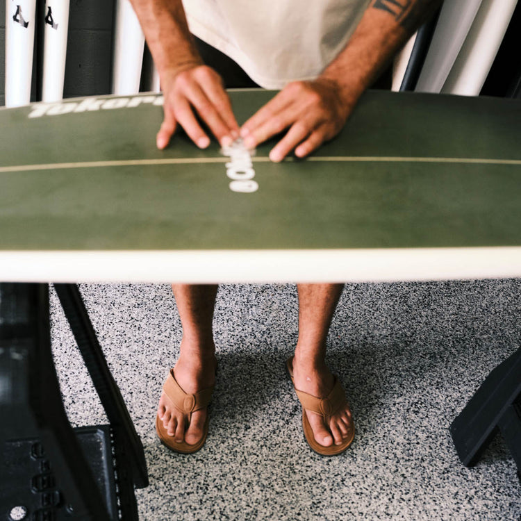 Olukai Tuahine Mens Waterproof Sandals - Toffee