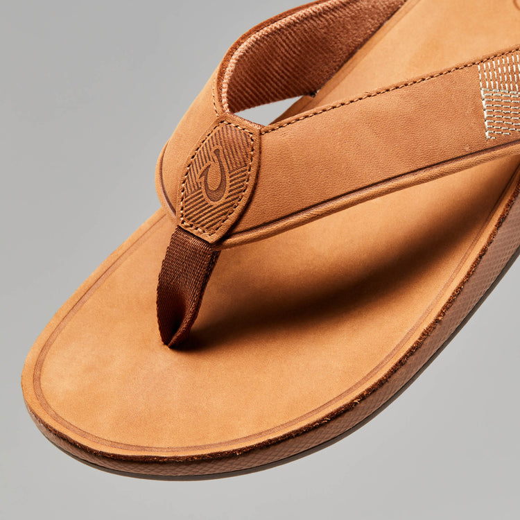Olukai Tuahine Mens Waterproof Sandals - Toffee