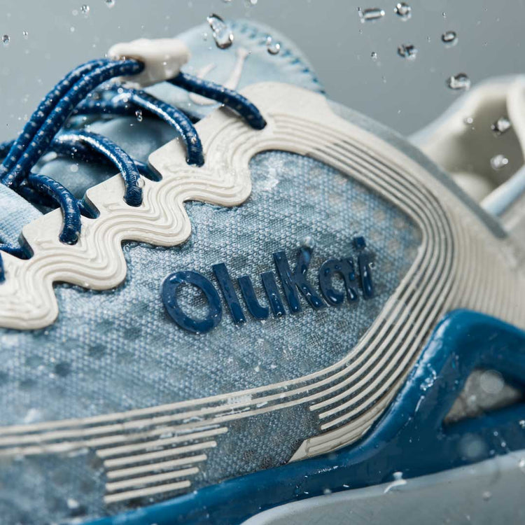 Olukai Ahi Men’s Performance Marine Shoe - Blue Pearl & White Sand