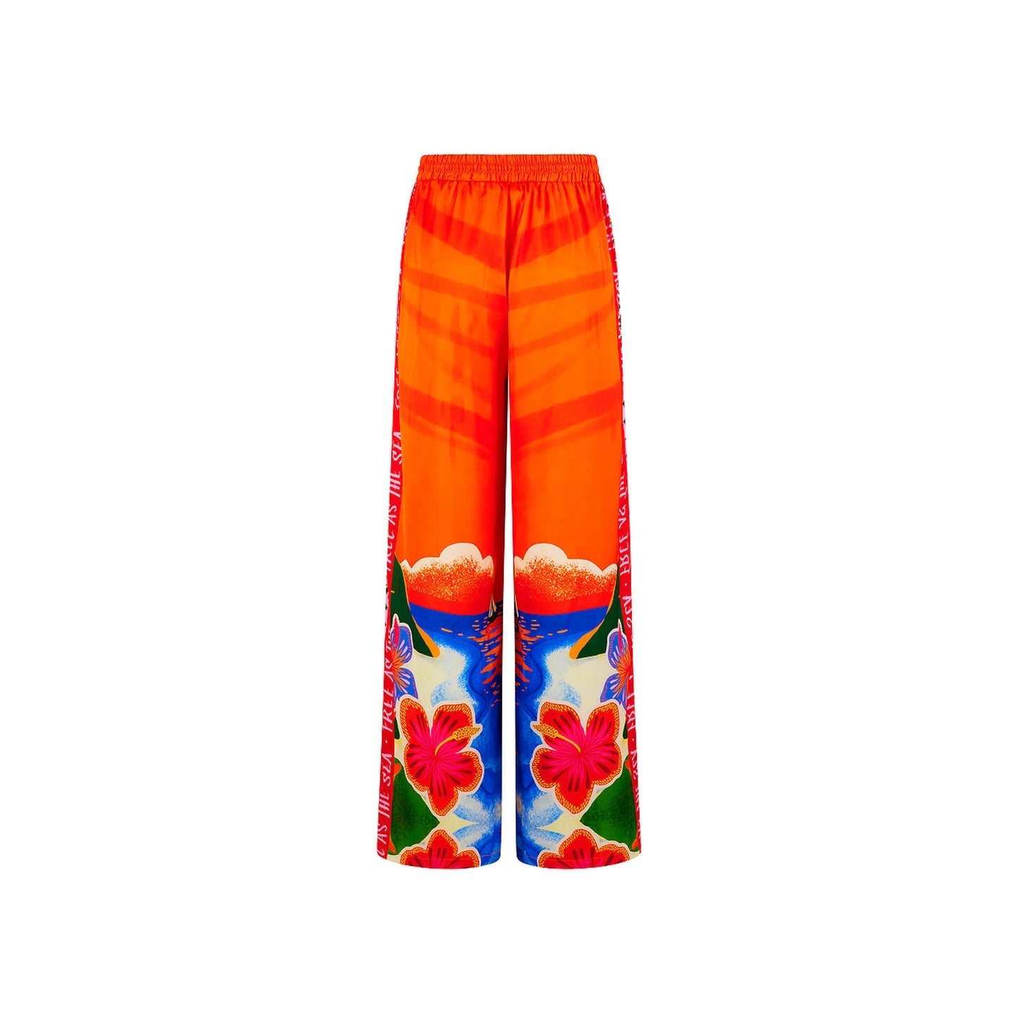 Kulani Kinis Draw String Resort Pants - Golden Daze (Golden Daze Collection)