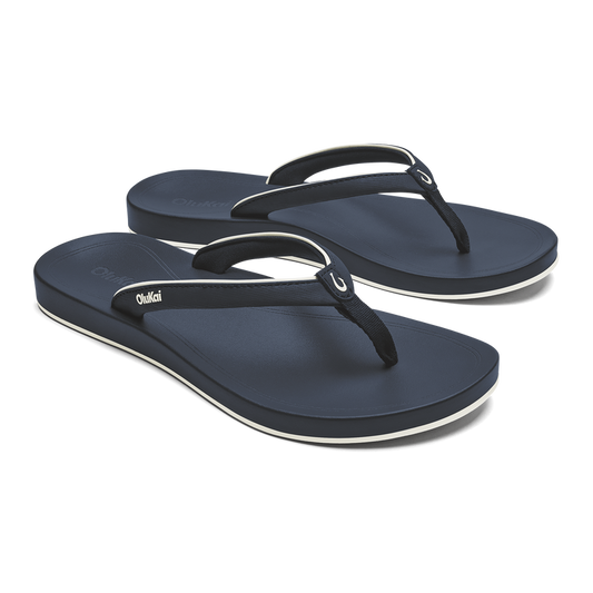 Olukai ‘Uiki Womens Water-Friendly Beach Sandals - Mood Indigo