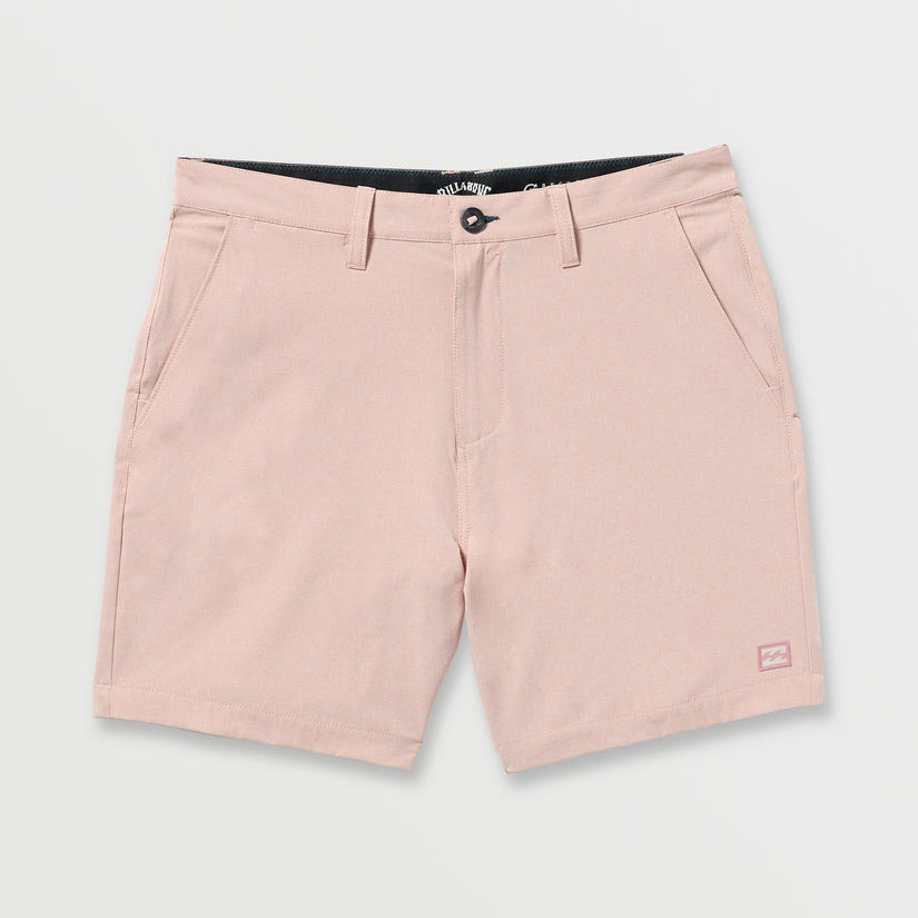 Billabong Crossfire Submersible 17" Hybrid Shorts - Dusty Pink