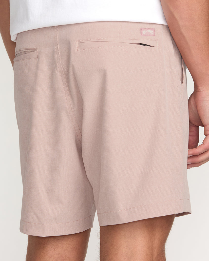 Billabong Crossfire Submersible 17" Hybrid Shorts - Dusty Pink