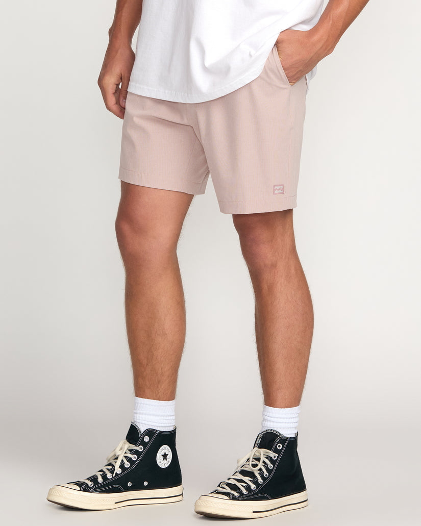 Billabong Crossfire Submersible 17" Hybrid Shorts - Dusty Pink