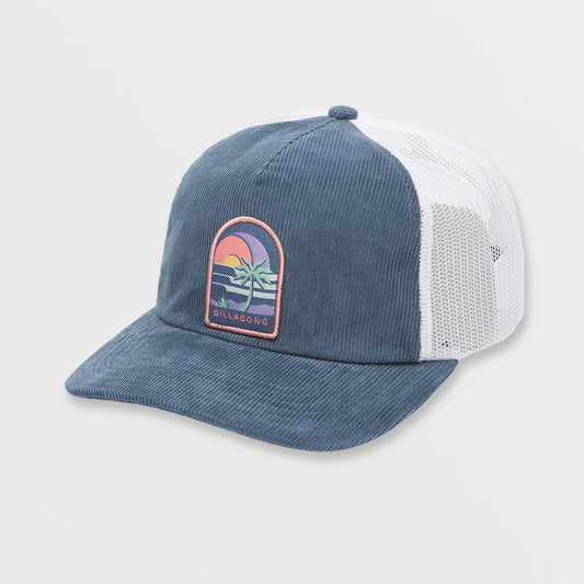 Billabong Lounge Trucker Hat - Charcoal & Navy