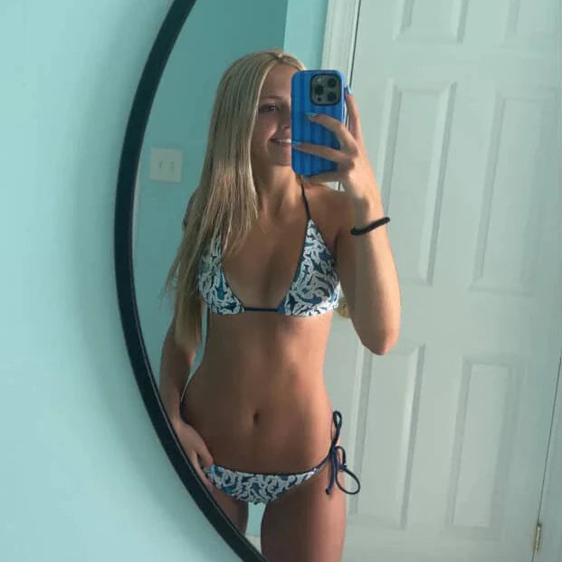 Izzies Bikinies Ocean Drive Bikini Bottom - Blue