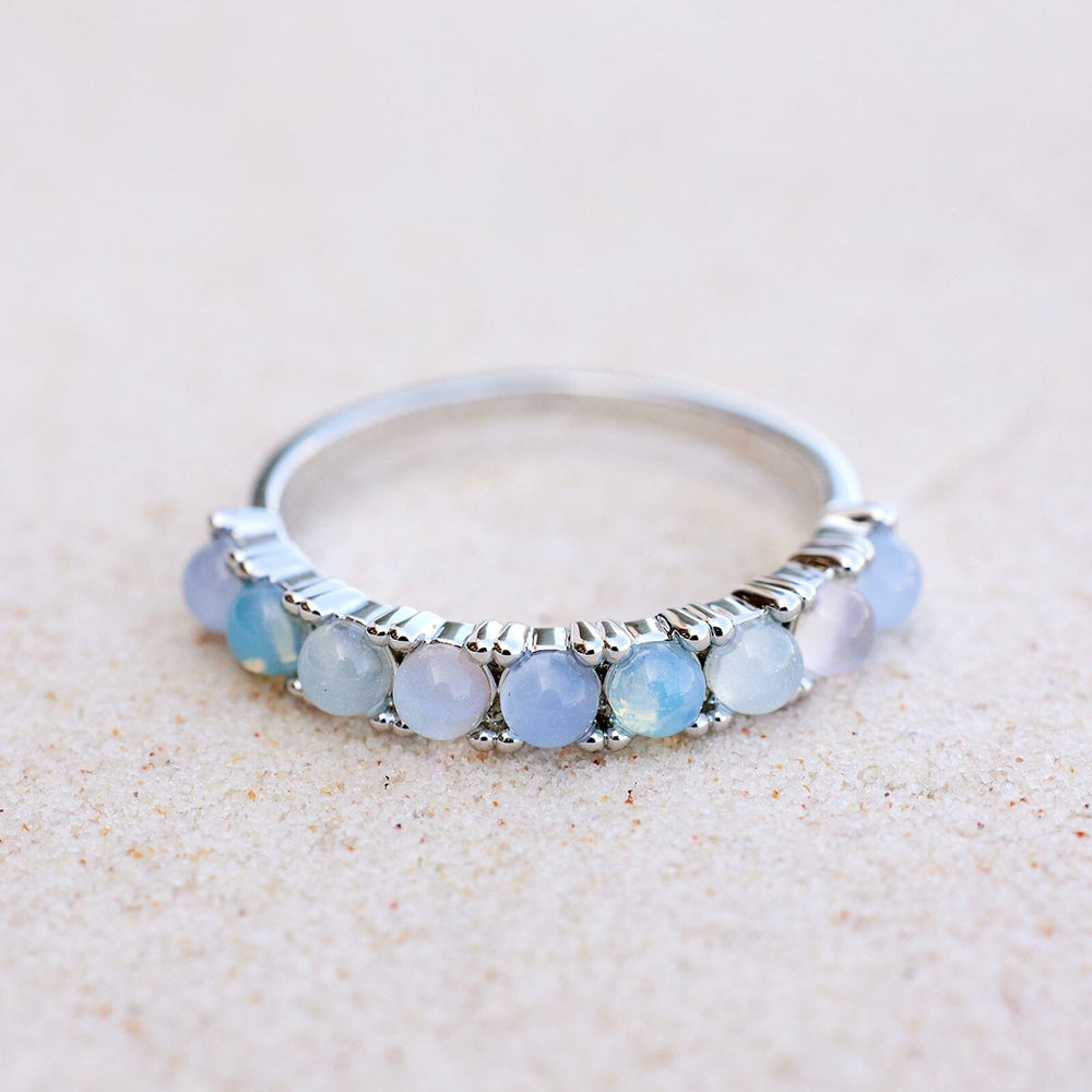 Pura Vida Bracelets Ombre Stone Ring - Silver