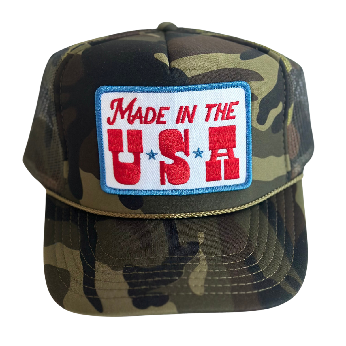 Local Beach Made in the USA Trucker Hat - Camo