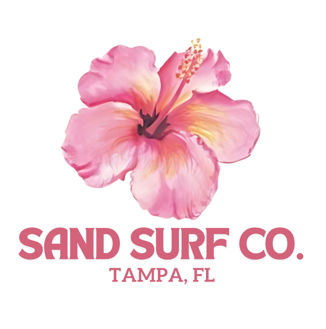 Sand Surf Co. Hibiscus Lover Sticker