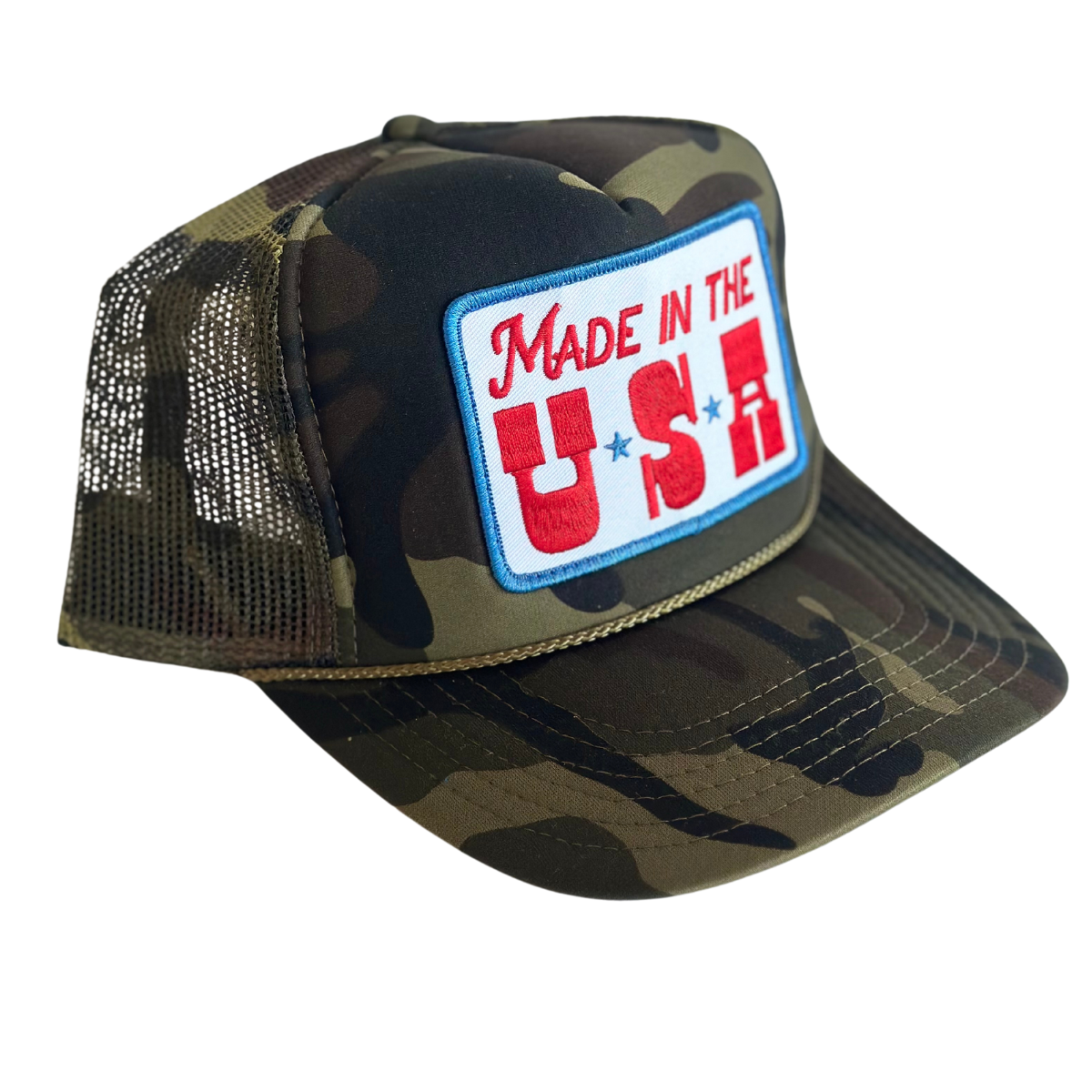 Local Beach Made in the USA Trucker Hat - Camo