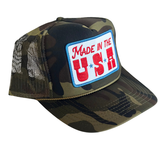 Local Beach Made in the USA Trucker Hat - Camo