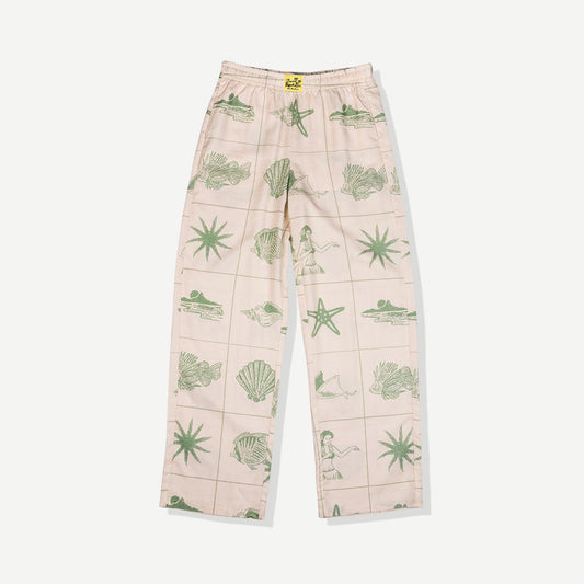 Duvin Womens Salty Tencel Cabana Pant - Antique