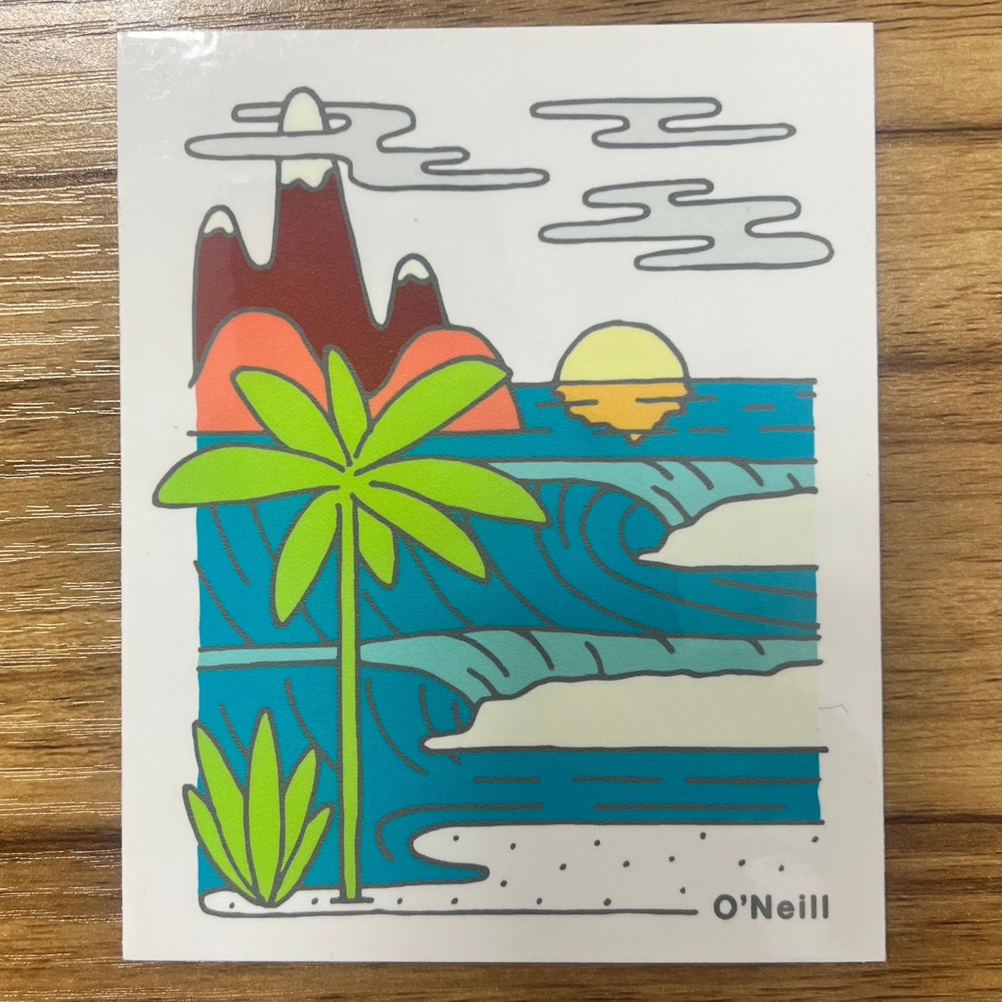 O'Neill Ocean Scene Sticker