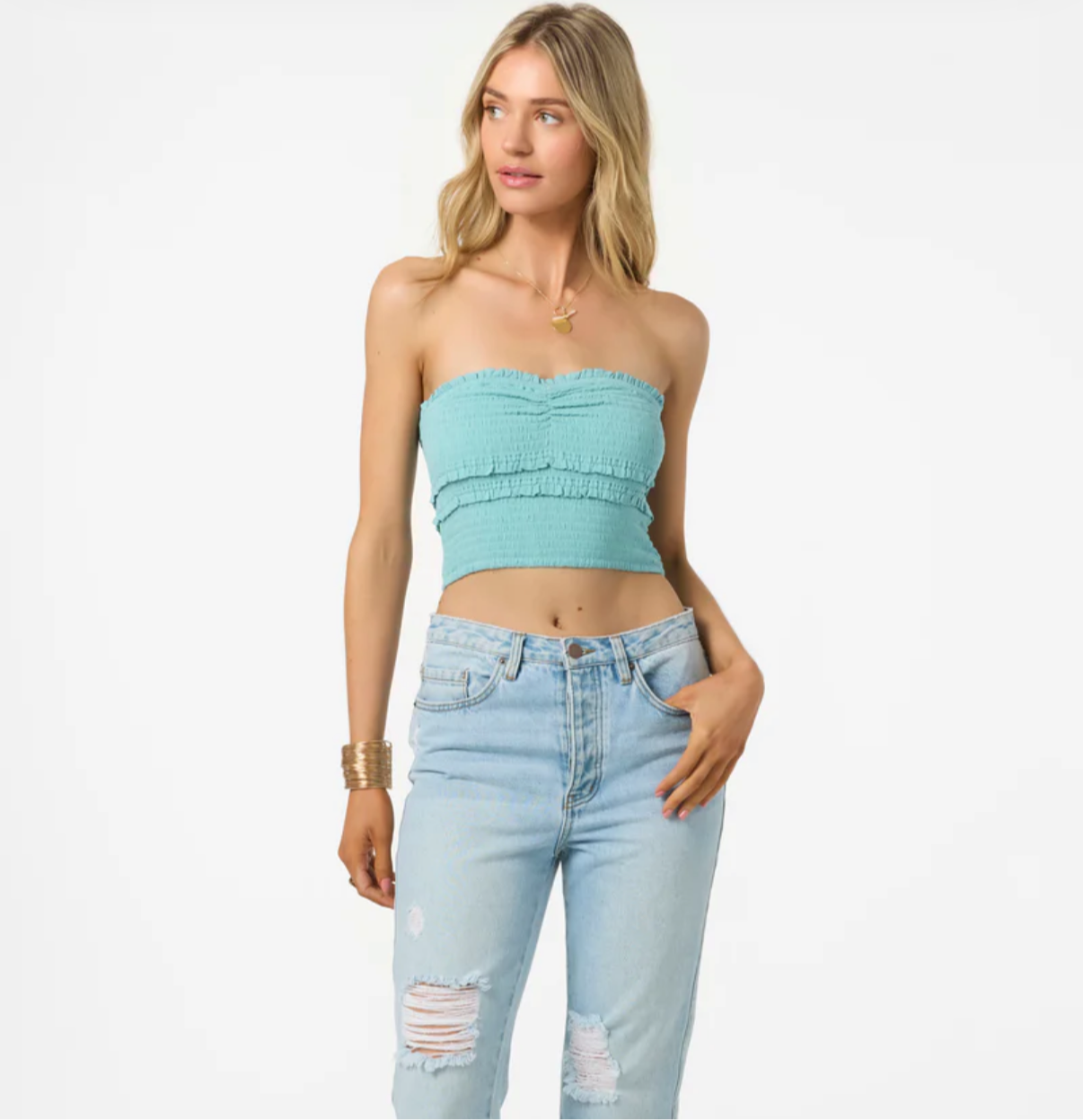 O'Neill Dedra Sleeveless Top - Nile Blue