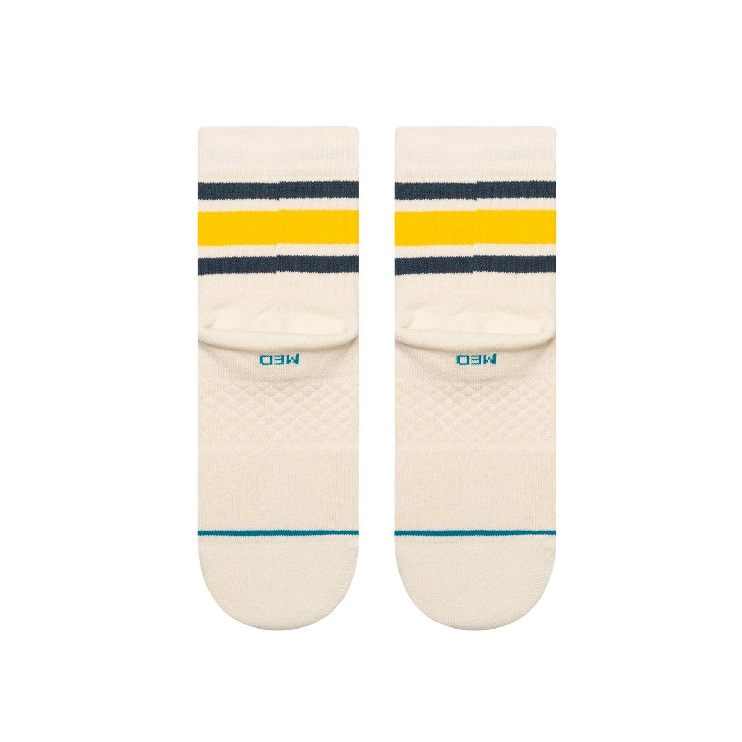 Stance Cotton Quarter Socks - Boyd Cream