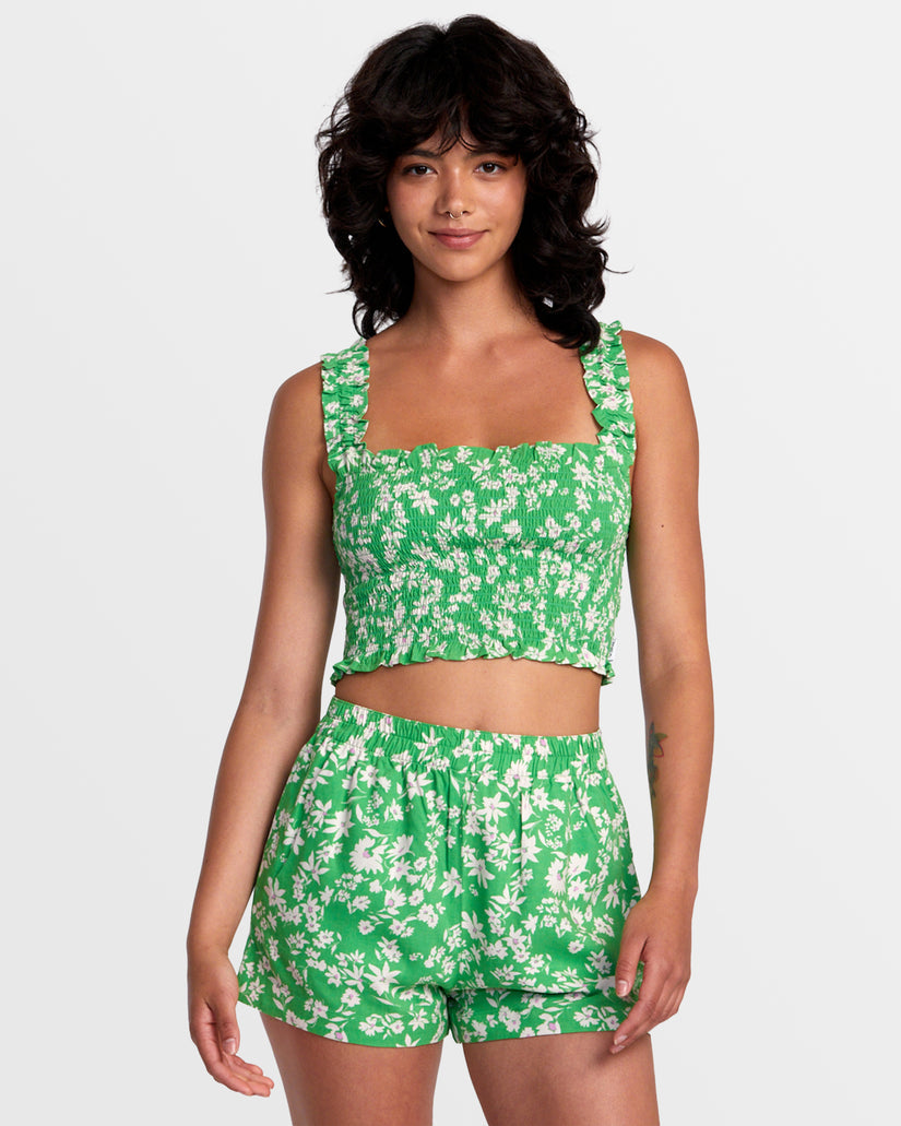 RVCA Terrace Eco Tank Top - Classic Green