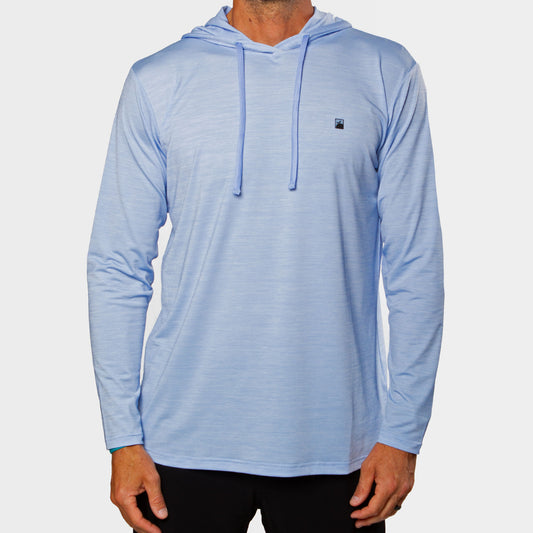 Flomotion The Adventurer Sunshirt Hoodie - Light Blue