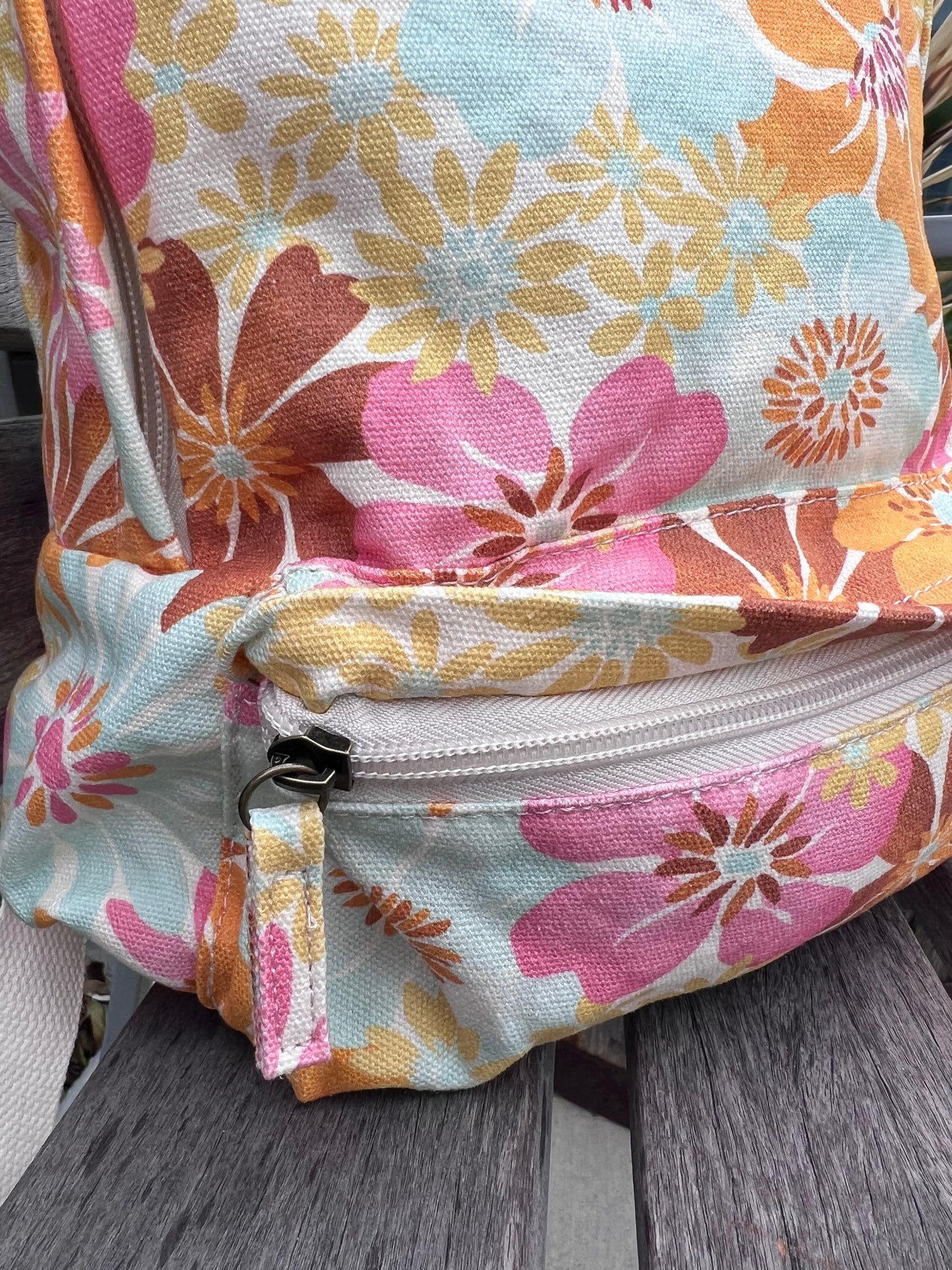 Billabong Mini Mama Canvas Backpack - Flamingo