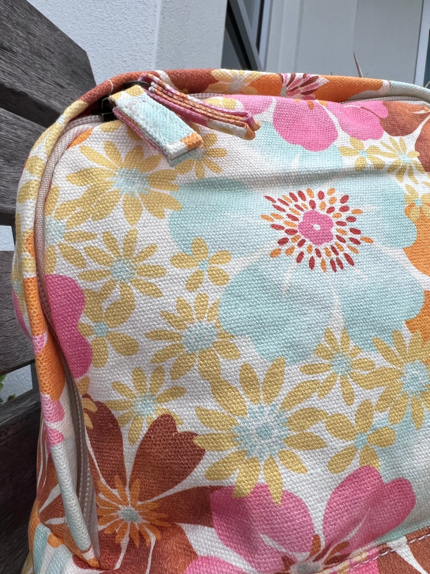 Billabong Mini Mama Canvas Backpack - Flamingo