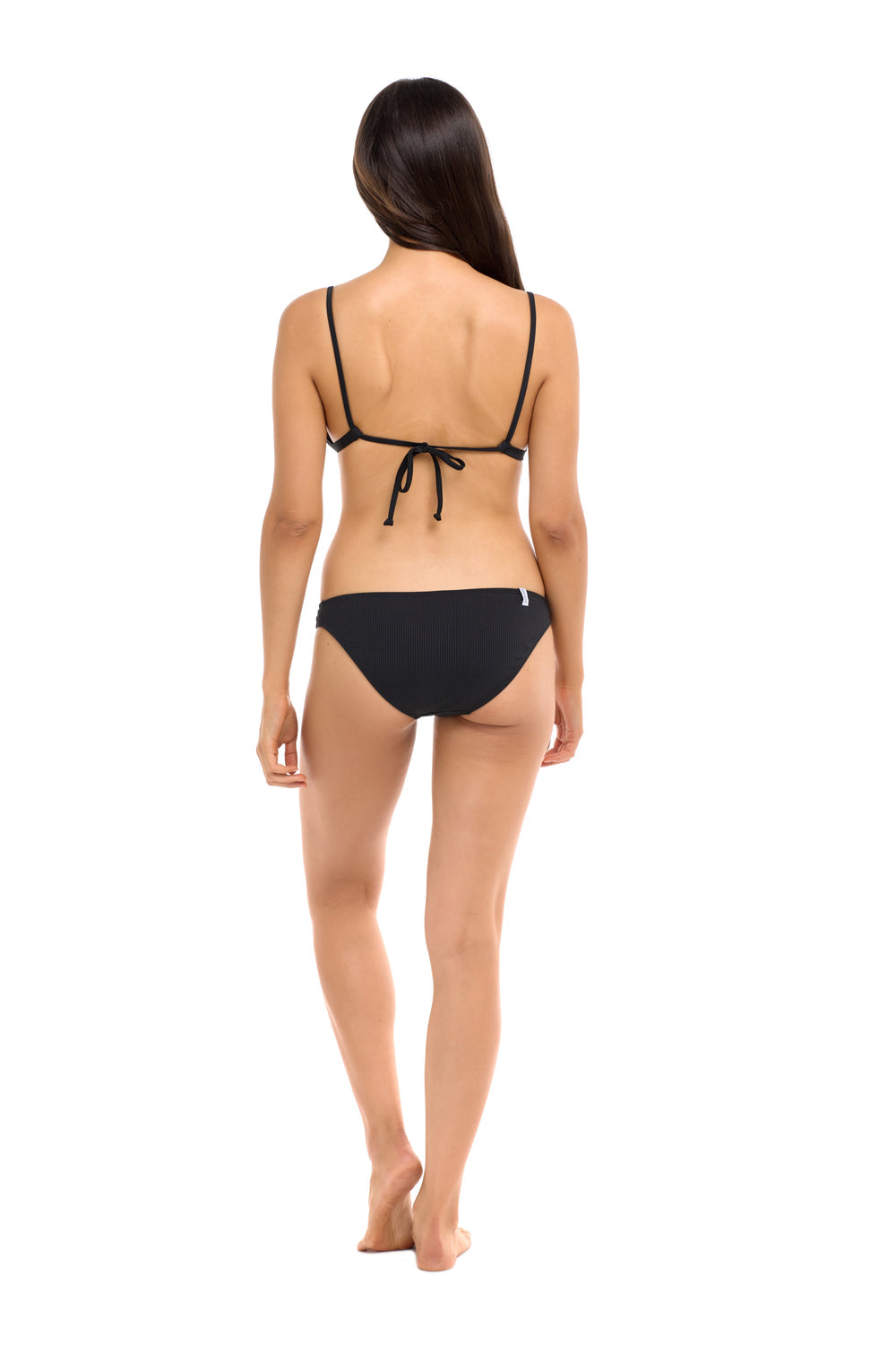 Body Glove Ibiza Evelyn Fixed Triangle Bikini Top - Black