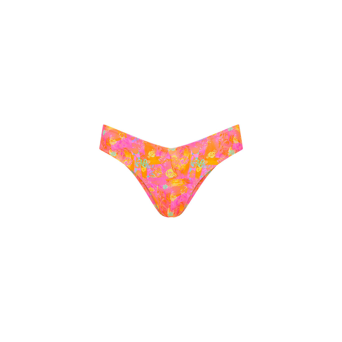 Kulani Kinis Cheeky V Bikini Bottom - Sunrise Kiss (Postcard Promises Collection)