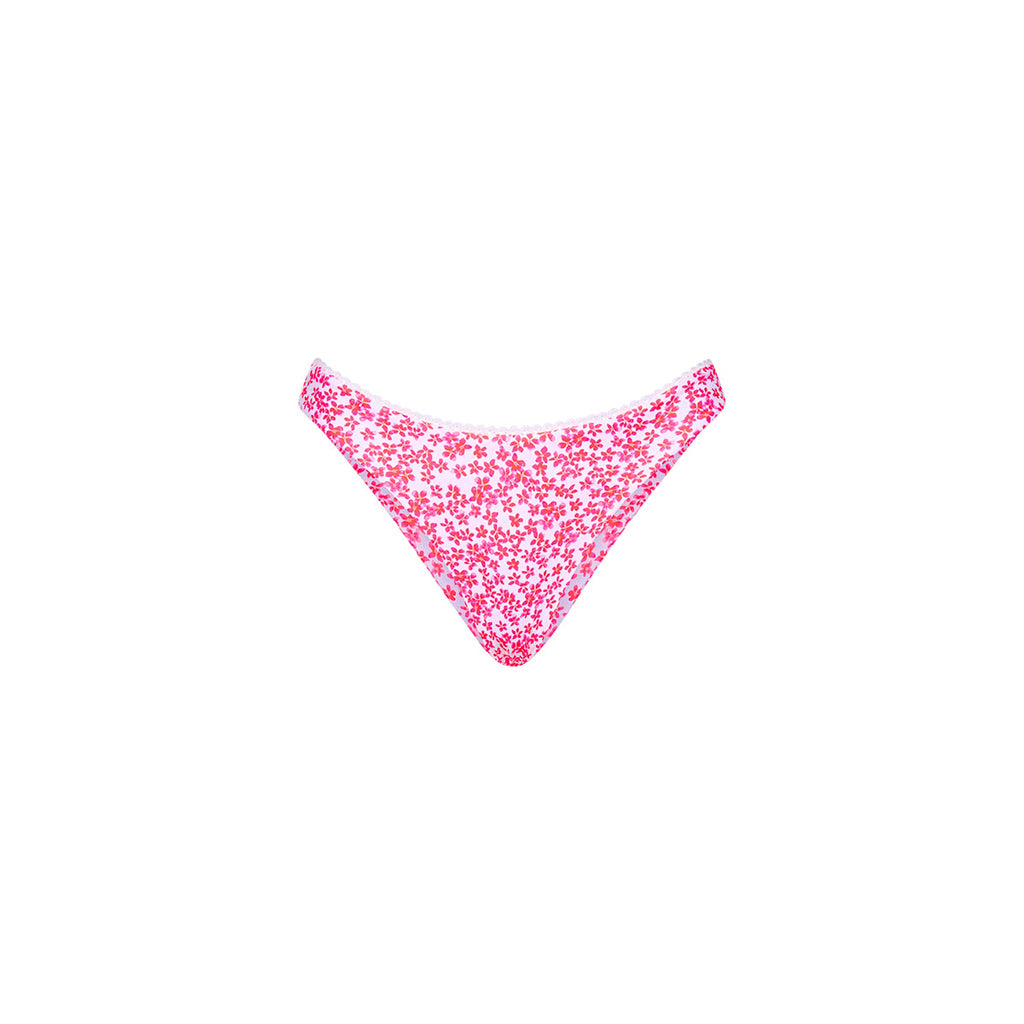 Kulani Kinis Decorative Full Coverage Bikini Bottom - Lovebug (Call Of The Sea Collection)