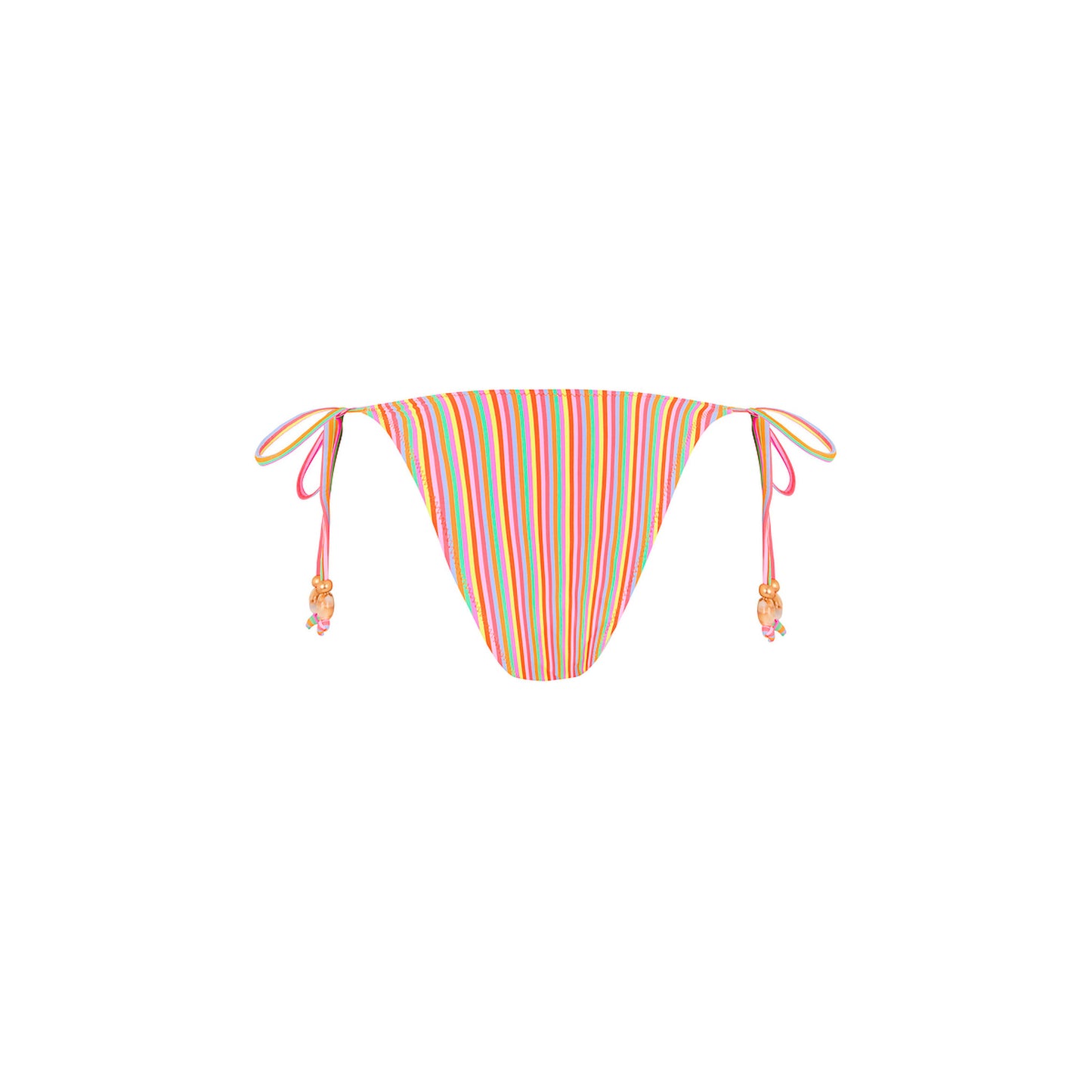 Kulani Kinis Ring Cheeky Tie Bikini Bottom - Sunshine Sorbet (Golden Daze Collection)