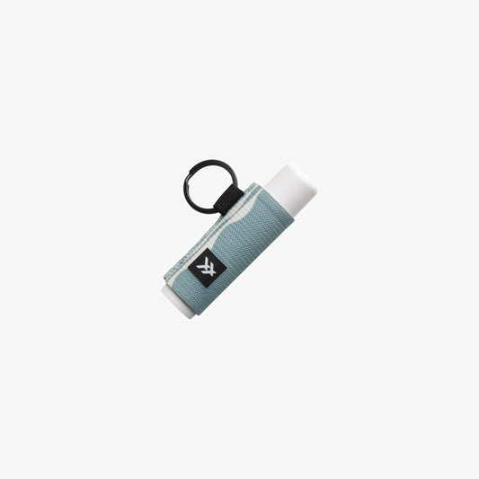 Thread Wallets Wavy Green & White Lip Balm Holder
