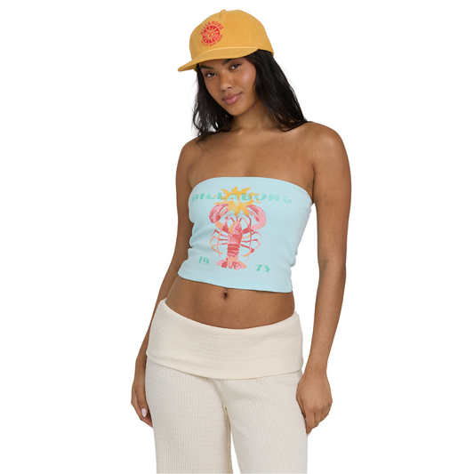 Billabong Cocoa Tube Top - Clearwater Blue