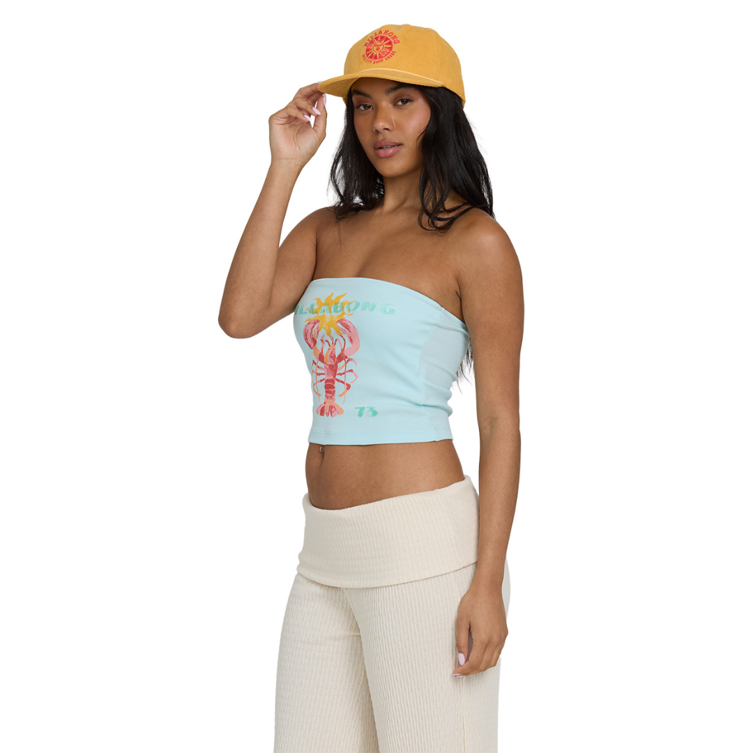 Billabong Cocoa Tube Top - Clearwater Blue