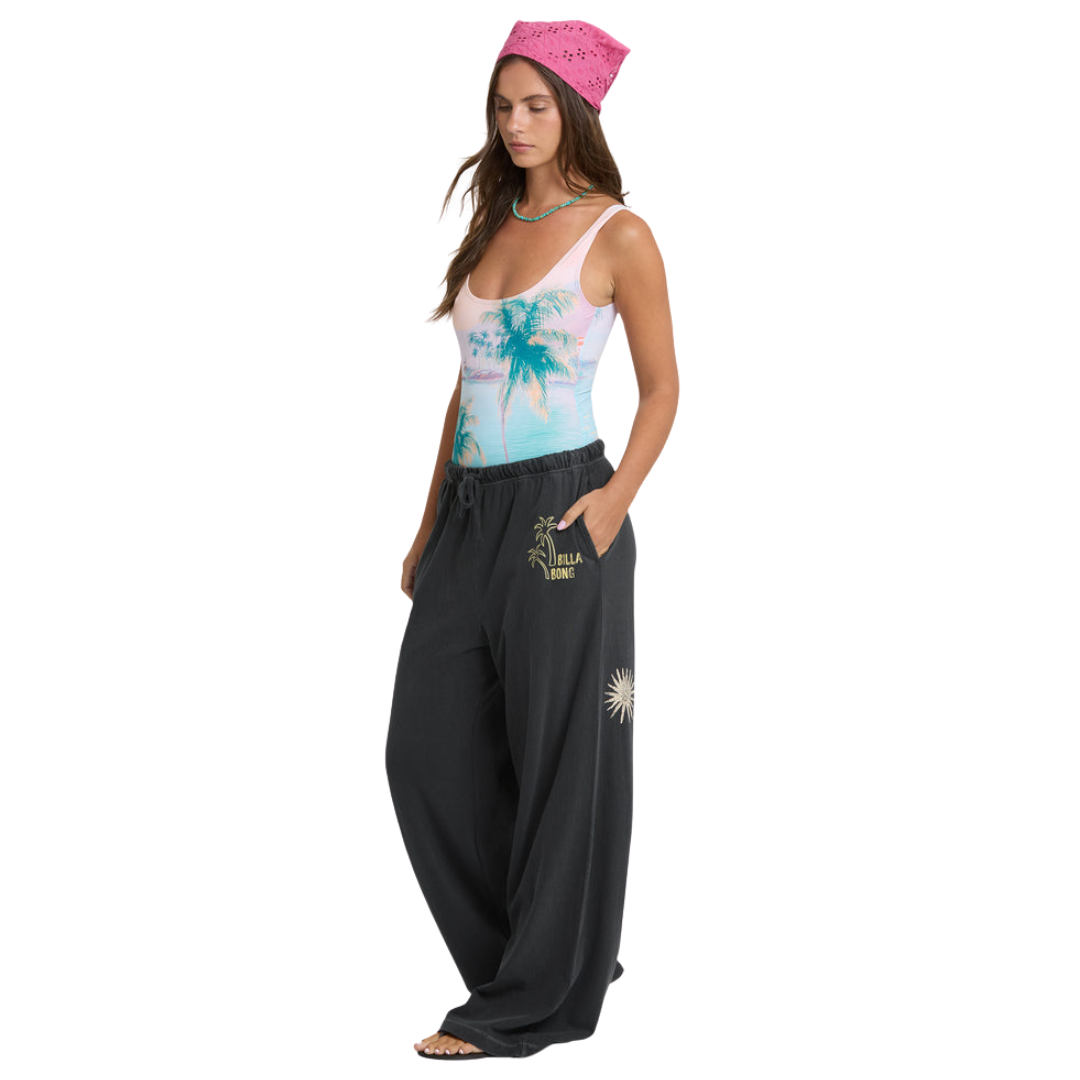 Billabong Paradise 73 Knit Pants - Black Sands