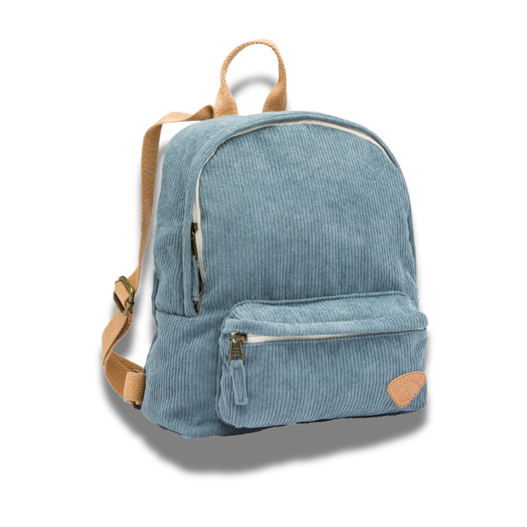 Billabong Mini Mama Cord Backpack - Blue Slub